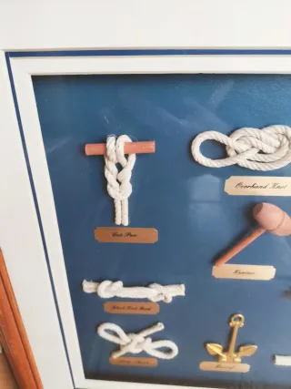 NUDOS MARINEROS Y OBJETOS NAUTICOS -