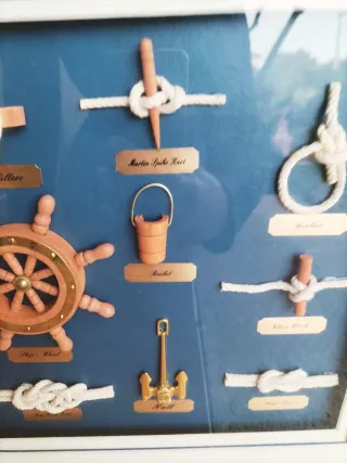 NUDOS MARINEROS Y OBJETOS NAUTICOS -