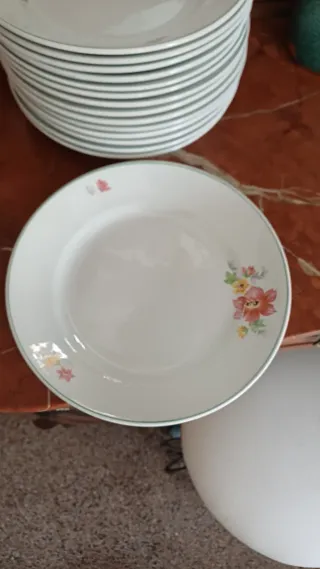 Antigua Vajilla China Opaca IT Santander