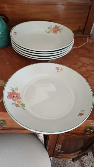 Antigua Vajilla China Opaca IT Santander