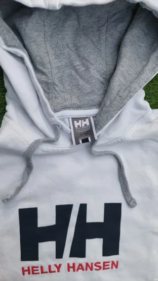 Sudadera Helly Hansen Blanca con Capucha