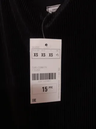 Camiseta Pimkie Negra Talla XS