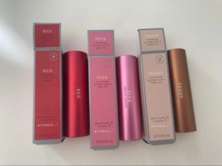 Labiales RITUALS con color (Rojo, rosa, marrón)