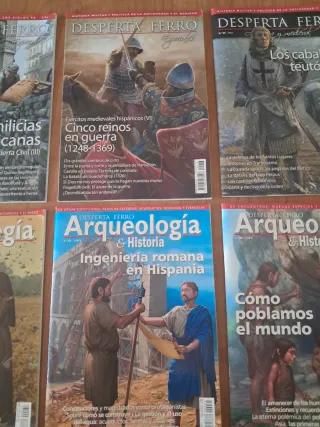 Lote de revistas Desperta Ferro.