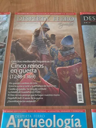 Lote de revistas Desperta Ferro.