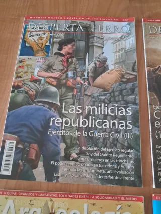 Lote de revistas Desperta Ferro.