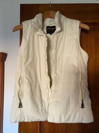 Chaqueta sin mangas HEYDAY Beige Talla S