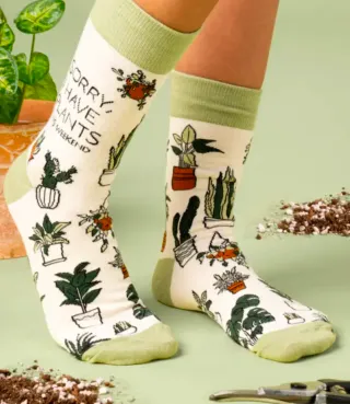 Calcetines Sorry I Have Plants Talla Única.