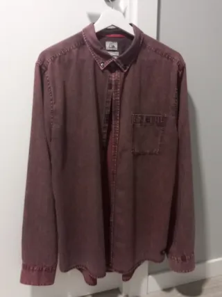 Camisa Quiksilver Talla M Roja