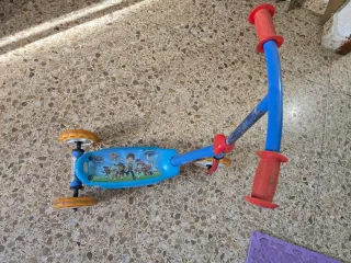 Patinete infantil 3 ruedas Patrulla Canina