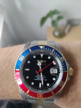 Invicta Pro Diver Automático Acero Inoxidable