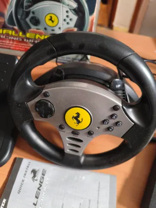 Volante Thrustmaster Challenge Racing Wheel PS2