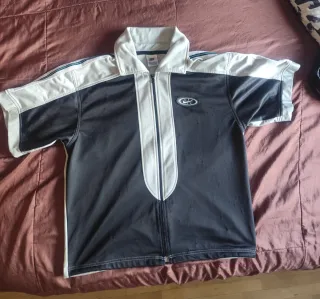 Chaqueta Chándal Nike Vintage Negra y Blanca