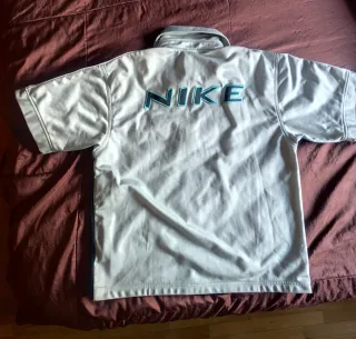 Chaqueta Chándal Nike Vintage Negra y Blanca