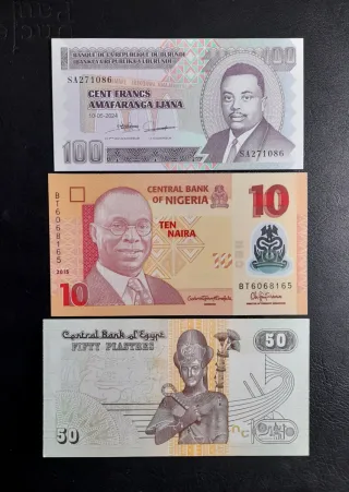 Lote Billetes África