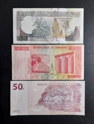 Lote Billetes África