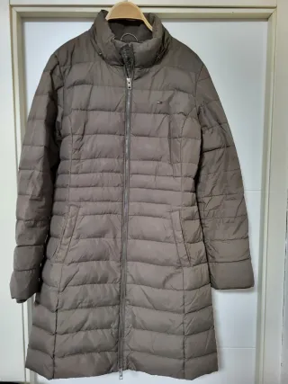 Chaqueta Tommy Hilfiger Marrón Larga