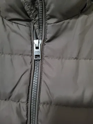 Chaqueta Tommy Hilfiger Marrón Larga