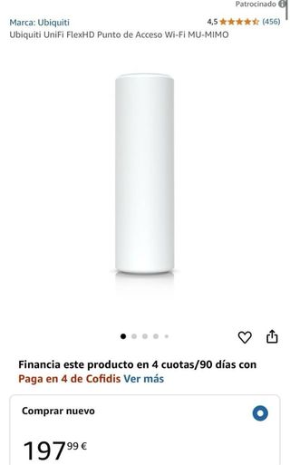 Punto di accesso Wi-Fi MU-MIMO Ubiquiti UniFi FlexHD