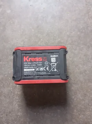 Batería Kress 20V 4.0Ah