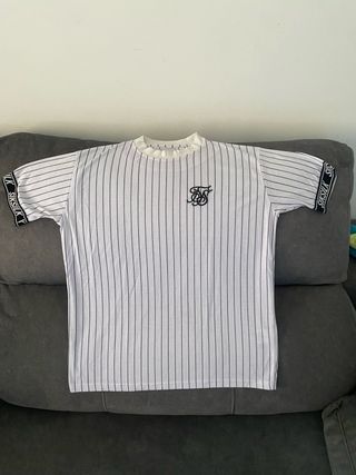 Camiseta SikSilk Rayas Talla M