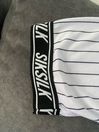 Camiseta SikSilk Rayas Talla M