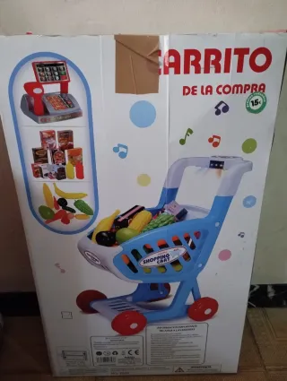Carrito de la compra de juguete