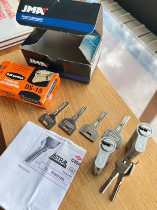 Bombín Cerradura EZCURRA DS-15