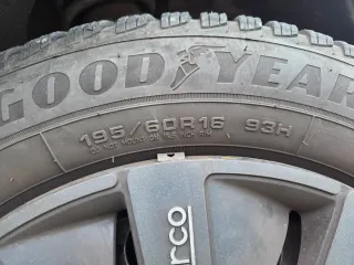 Ruedas completas Goodyear Nieve Invierno