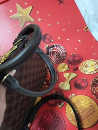 Bolso Louis Vuitton Marrón y Dorado