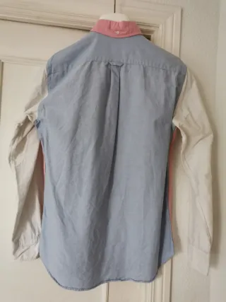 Camisa Shaheko Talla M Rosa y Blanca