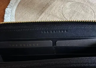 Portafoglio The Bridge nero