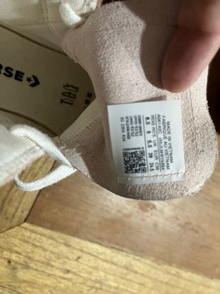 Bambas Converse rosa plataforma T-39