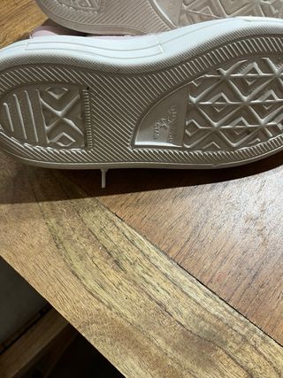 Bambas Converse rosa plataforma T-39