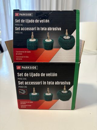 Set Lijado Vellón Parkside PVSG 3 A1
