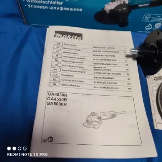 Taladro y amoladora Makita