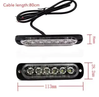 Luz Estroboscópica LED 12-24V