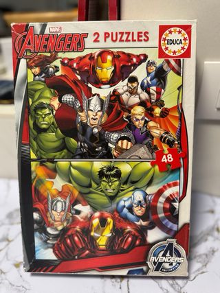 2 Puzzles Educa Avengers Marvel