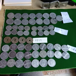 Lote 60 monedas céntimos España