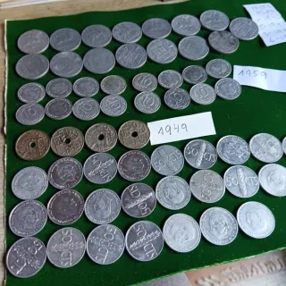 Lote 60 monedas céntimos España