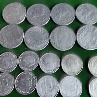 Lote 60 monedas céntimos España