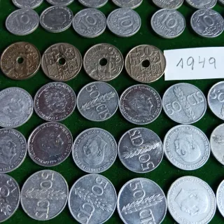 Lote 60 monedas céntimos España
