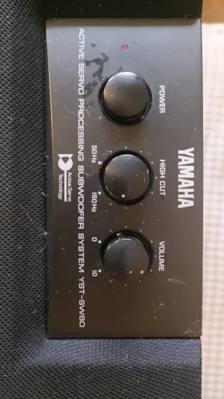 Altavoz Subwoofer Negro