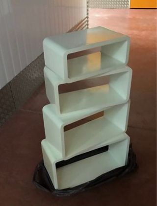 Estantería modular blanca