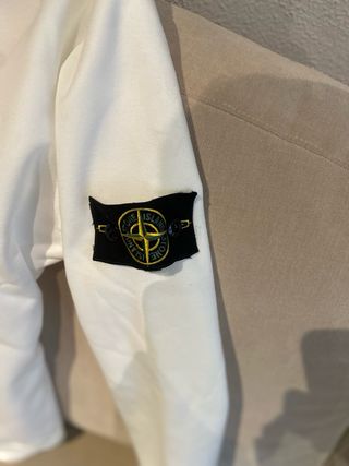 Jersey Stone Island Blanco Talla M