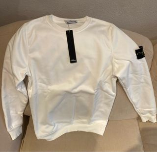 Jersey Stone Island Blanco Talla M