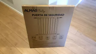 Barrera seguridad niños/mascotas blanca