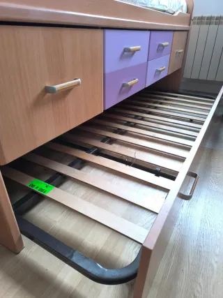 Cama nido con almacenaje