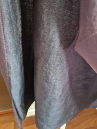 Vestito estivo in voile viola taglia unica