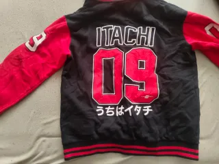 Chaqueta Naruto Akatsuki Negra y Roja